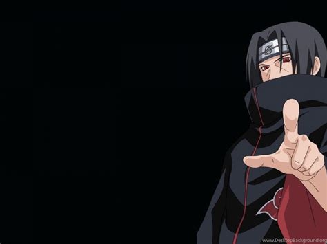 Naruto Shippuden Akatsuki Uchiha Itachi Black Backgrounds
