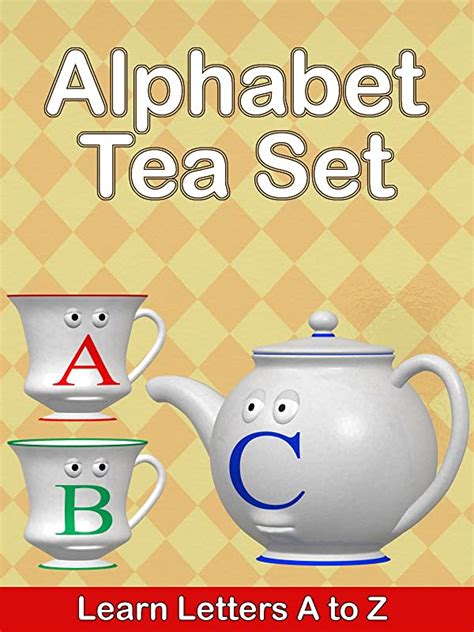 Amazonde Alphabet Tea Set Learn Letters A To Z Ov Ansehen Prime
