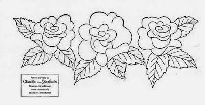 Top suggestions for dibujos de flores para bordar. El mundo Seredipity: Rosas para bordar