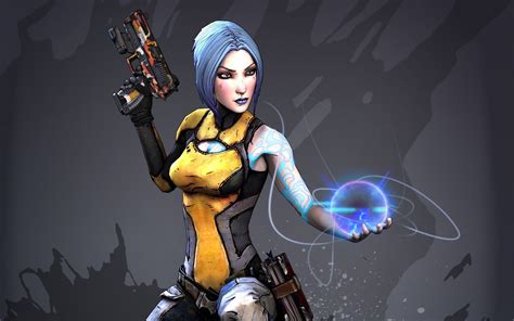 online crop borderlands female character with gun screenshot video games borderlands 2