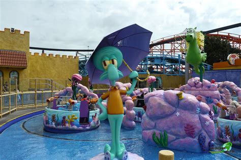 Spongebob Splash Bash Pleasure Beach Blackpool Freizeitpark Weltde