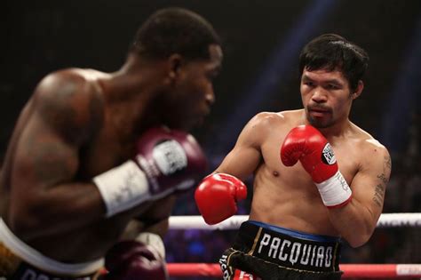Boxe Manny Pacquiao En Démonstration Conserve Son Titre Wba Photos