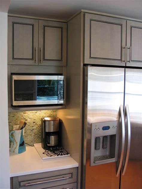 Built In Microwave Cabinet Microwave In Kitchen Kitchen Redo Kitchen