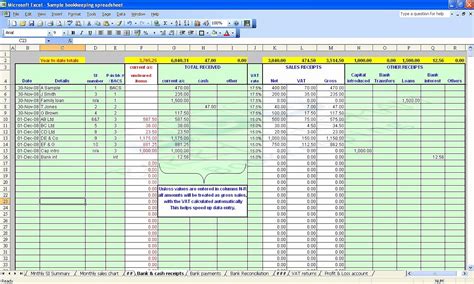 50 Excel Spreadsheets For Small Business