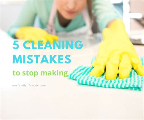 5 Cleaning Mistakes To Stop Making With Spring Cleaning Tips