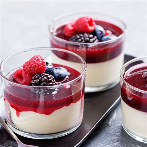 Recette Fromage Blanc Au Coulis De Fruits Rouges