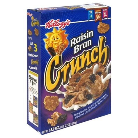Kellogg S Raisin Bran Crunch Cereal