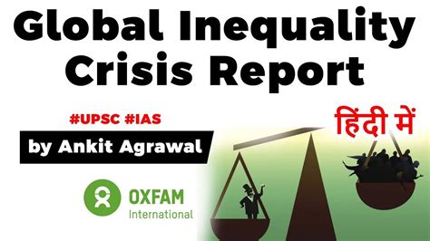 Global Inequality Report By Oxfam 6 Solutions To Close Gap Of