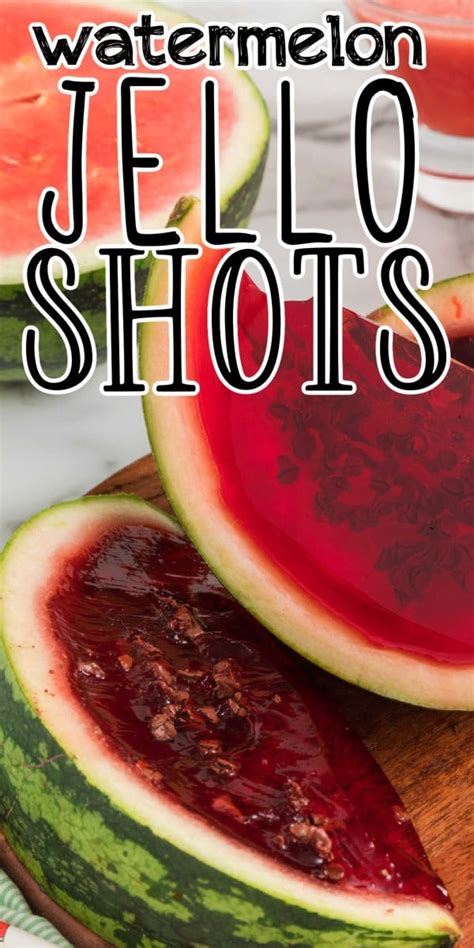 Easy Watermelon Slices Jello Shots Recipe Midgetmomma