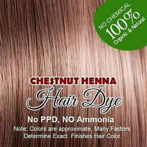 Chestnut Henna Hair Color 100 Organic Hair Color Hair Care Allin Shiny