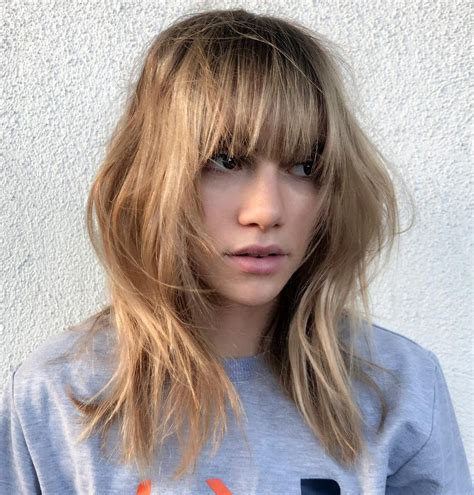 20 Collection Of Medium To Long Choppy Haircuts With Bangs