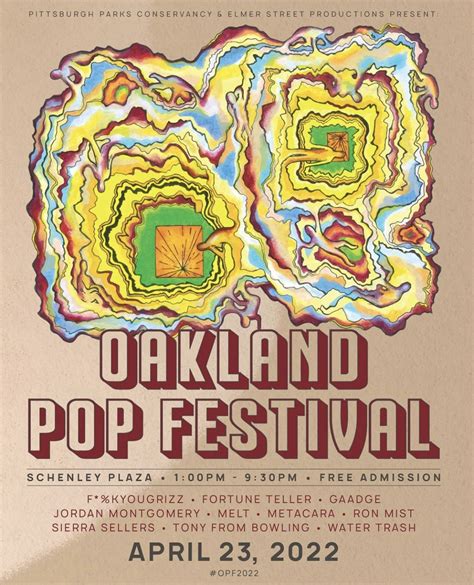 Oakland Pop Festival Pittsburgh Parks Conservancy