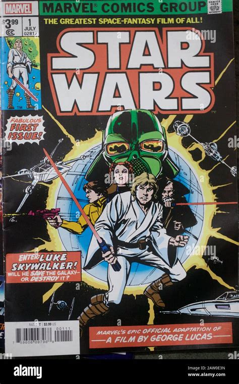 Comic Book Star Wars Cover Hi Res Stock Photography And Images Alamy