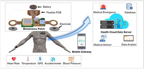 Biosensors Free Full Text A Flexible Wearable And Wireless Biosensor Patch With Internet