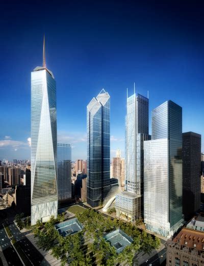 The New World Trade Center Complex In Lower Manhattan