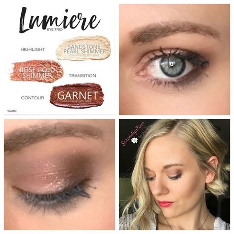 Garnet And Rose Gold Shimmer Shadow Sense Diy Makeup Makeup Tips