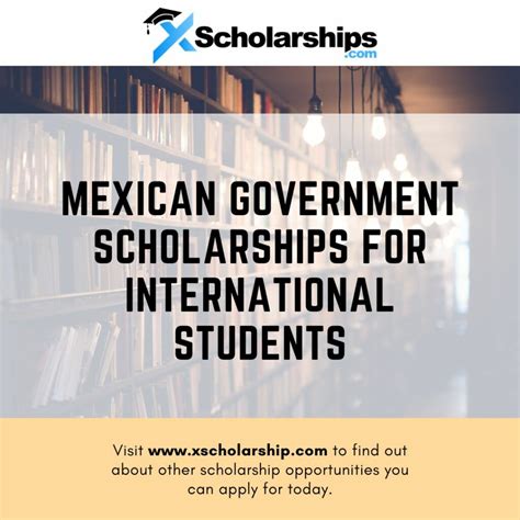 Mexican Government Scholarships For International Students 2022 2023