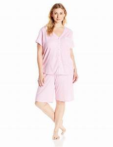 Nwt Neuburger Pink Dots Capri Cropped Pants Pajamas Set Plus Size