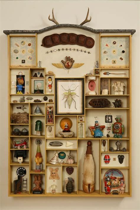 Jere Smith Cabinet Of Curiosities Displaying Collections Shadow Box
