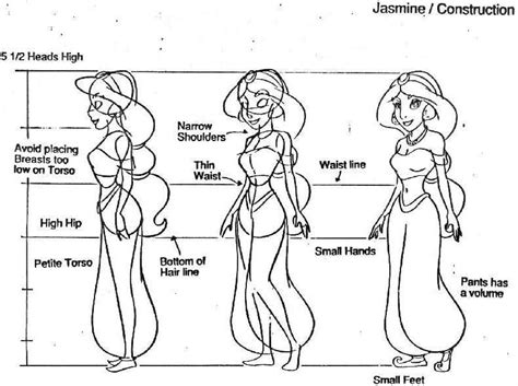 Model Sheet Disney