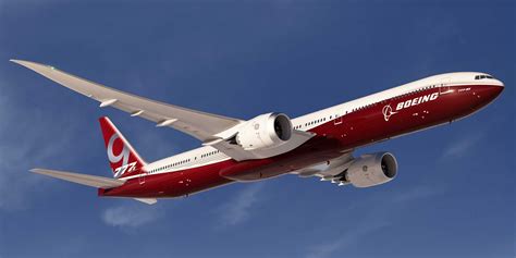Boeing 777x Airliner Aircraft Airplane Jet Transport 777