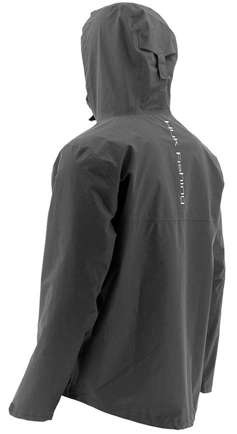 Huk Packable Rain Jacket Charcoal Grey 3xl Tackledirect
