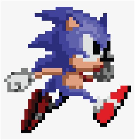 Sonic Face Sonic The Hedgehog Pixel Art Transparent Png X Free
