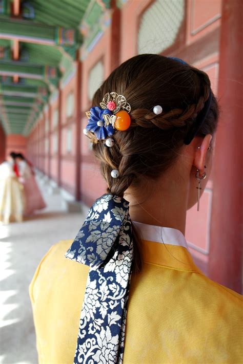 Korean Vibes Coupe De Cheveux Coréenne Costume Traditionnel Coréen