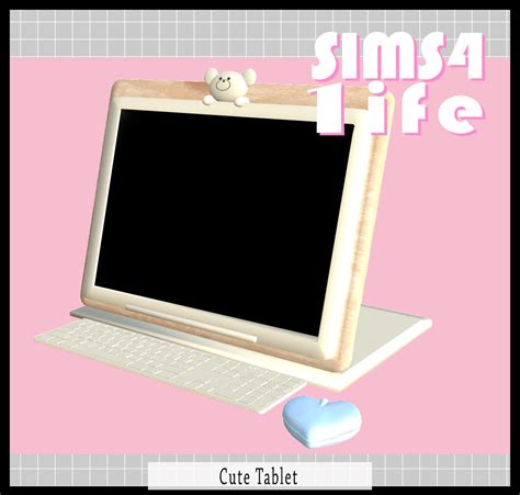 Sims41ife Cute Tablet Hey Guys Here Is A New Mesh
