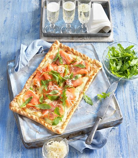 Recept Flamkuchen Met Gerookte Zalm Tante Fanny Verse Degen