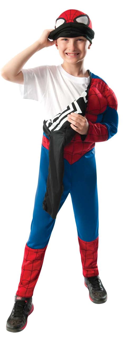 Ultimate Spider Man Reversible Kids Costume