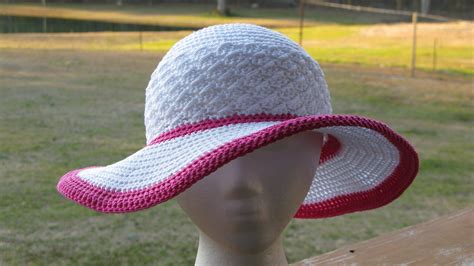 Lines By Elk Summer Hat Summer Crochet Patterns Free Crochet Summer Hats Crochet Patterns