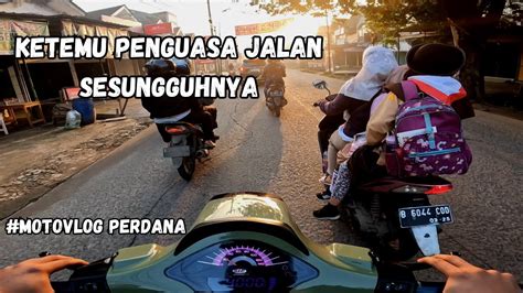 Morning Ride Ketemu Penguasa Jalan Vespa Sprint Motovlog