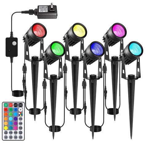 Buy Rgb Low Voltage Landscape Lights Ecowho Color Changing Outdoor