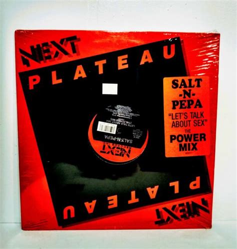 Salt N Pepa Lets Talk About Sex 12” Inch Vinyl Dj Record Single New