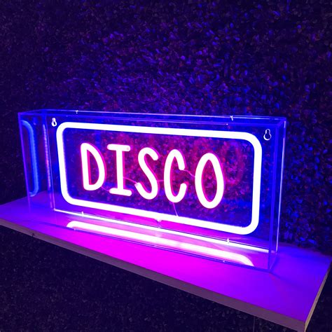 Neon Slogan Sign For Sale Bespoke Neon Lights From Neon Works Disco