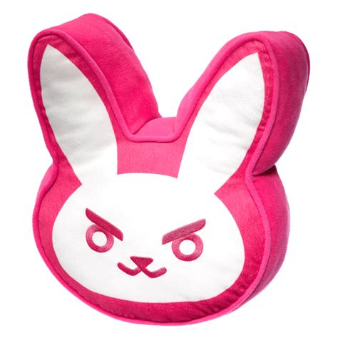 overwatch d va bunny pillow blizzard gear store logo de lapin jeux video jeux