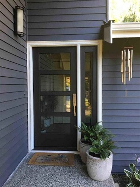 Contemporary & Modern Entry Doors | Pella in 2020 | Black ...