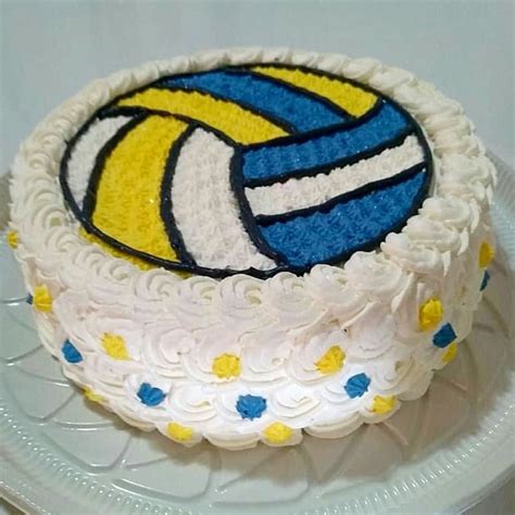 Volleyball Cake Volleyball Cakes Volleyball Birthday Cakes Volleyball Cupcakes