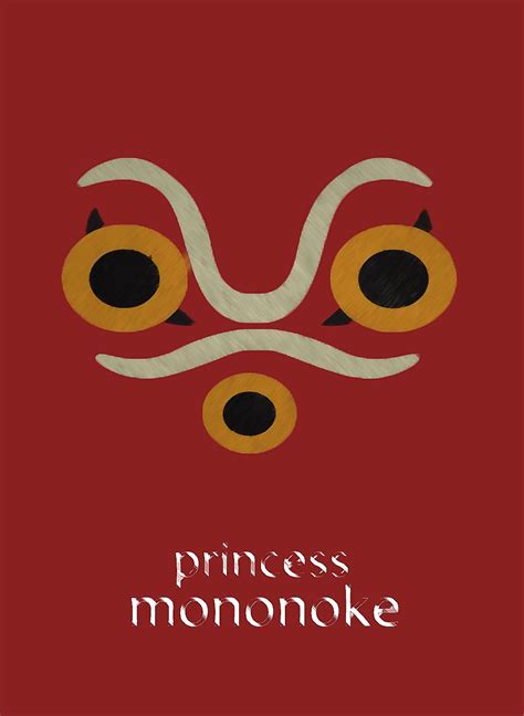 Awesome 'princess mononoke' poster (i.imgur.com). Pin on Poster