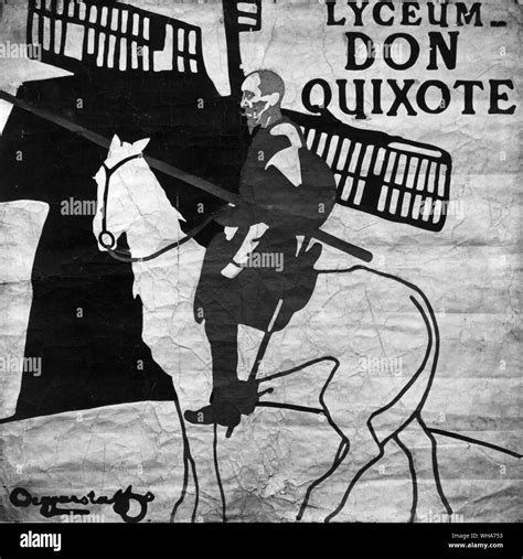 Lyceum Don Quixote Stock Photo Alamy