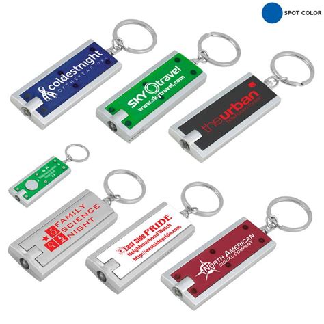 500 Keychains With Led Lights Custom Printed With Your Logo Or Message