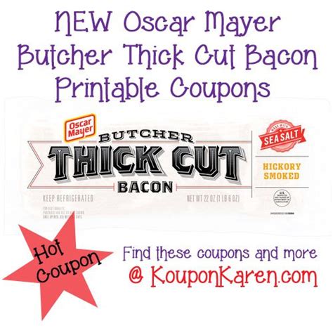 Oscar Mayer Bacon Coupons Printable Printable World Holiday
