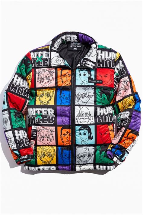 Hypland X Hunter X Hunter Puffer Jacket Urban Outfitters