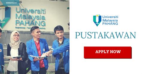 Portal jawatan kosong 2020 membuka peluang pekerjaan di universiti malaysia pahang (ump) yang kini. Jawatan Kosong Terkini Universiti Malaysia Pahang (UMP ...