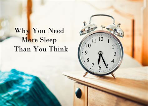 Why You Need More Sleep Than You Think Life Redesign 101