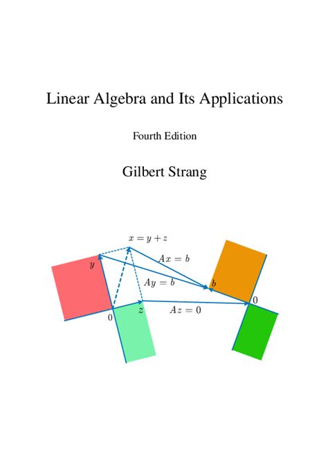 Introduction To Linear Algebra Strang Pdf Download - (PDF) Linear Algebra and Its Applications Fourth Edition | George Yu