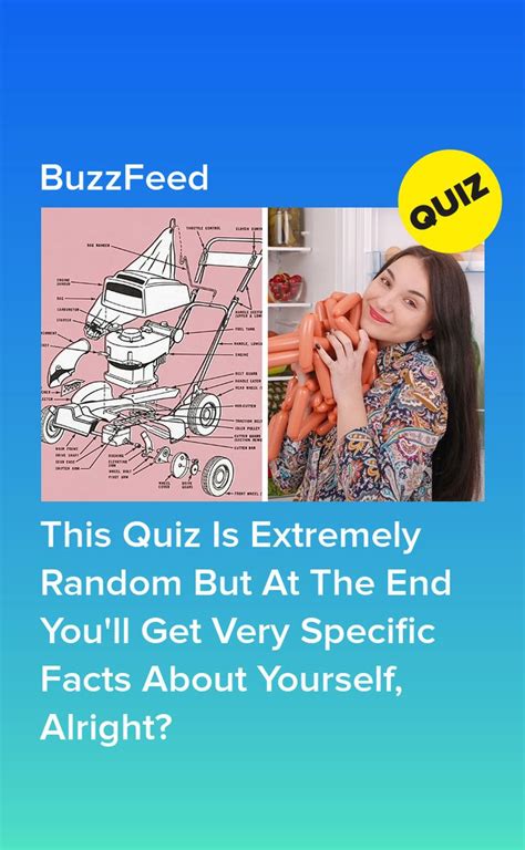 This Quiz Is Extremely Random But At The End Youll Get Very Specific