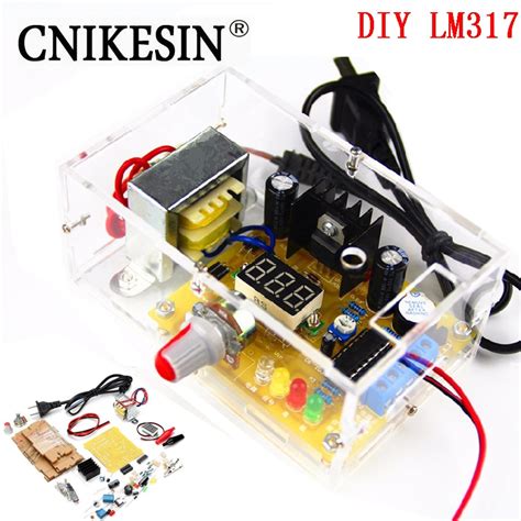Cheapest Cnikesin Diy Kit Lm317 Adjustable Regulated Voltage 220v To 1