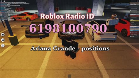 Ariana Grande Positions Roblox Id Roblox Radio Code Roblox Music